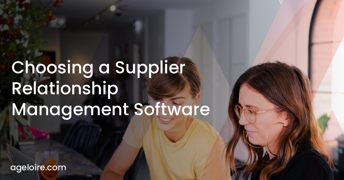 Choosing a Supplier Relationship Management Software